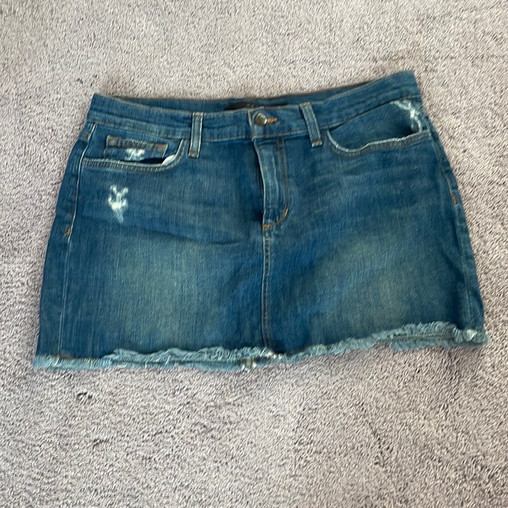 Joe’s jean skirt 30